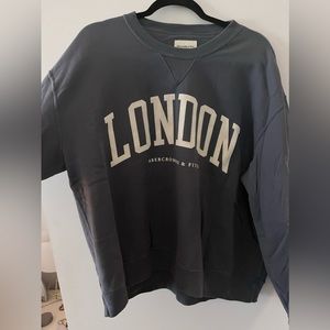 Abercrombie XL London sweatshirt worn once